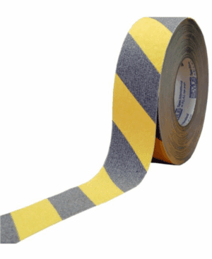 Non Slip Tape Black/Yellow 50mm