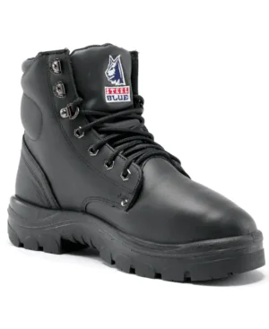 Steel Blue Argyle Safety Boot with Meta Guard Black