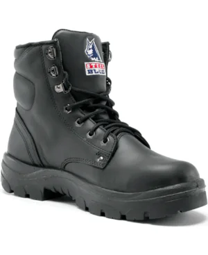 Steel Blue Argyle Safety Boot Black