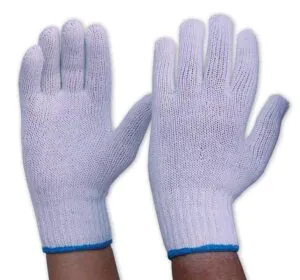Poly Cotton Knit Gloves