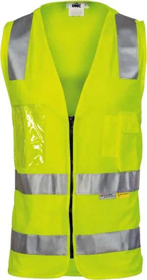 DNC Safety Vest with ID Pocket Taped