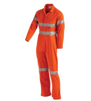 WorkIt LW Overalls Orange Tape