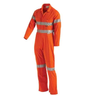 WorkIt LW Overalls Orange Tape