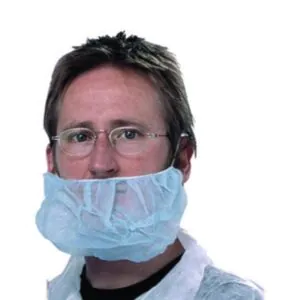 Beard Nets Double Loop White