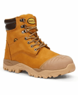 Diadora Craze Composite Toe Zip Side Safety Boot Wheat