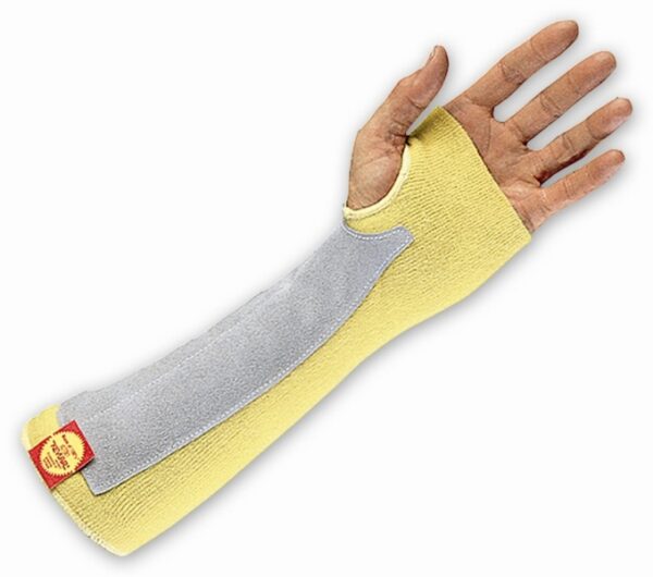 Kevlar Arm Protector with Leather Patch