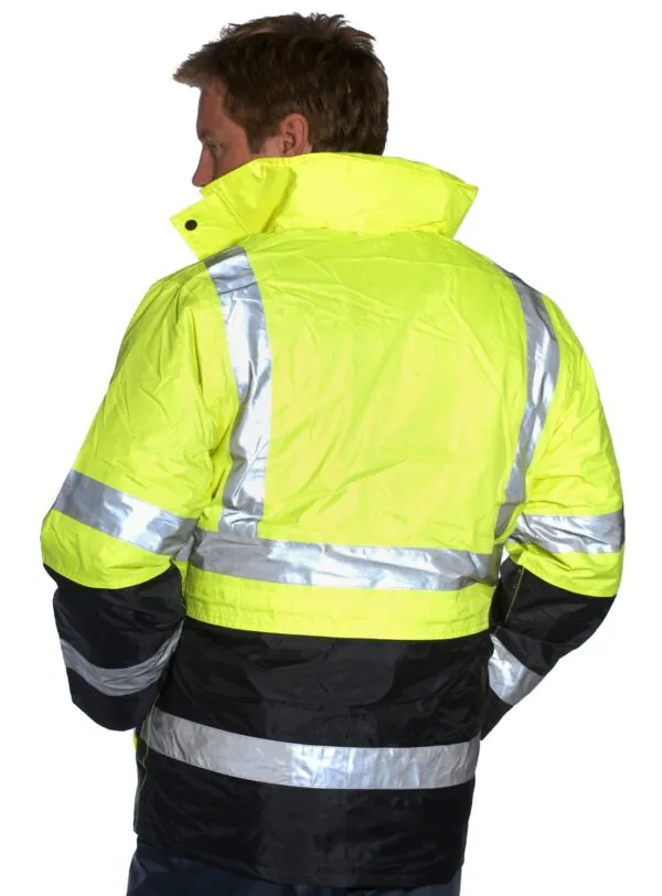 Huski Venture 4in1 Jacket Hi Vis Tape - Image 2