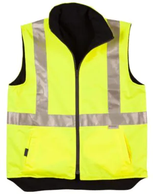 AIW SW19A Reversible Vest Hi Vis Tape