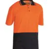 Bisley Polo Shirt SS Hi Vis