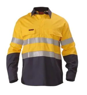 Bisley BS8082T PPE2 Fire Retardant Shirt Flame Resistant Clothing Apparel