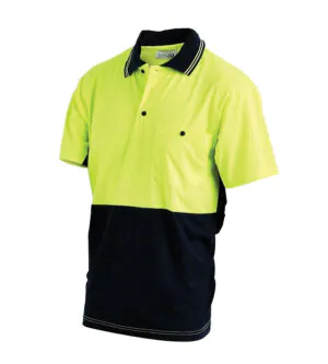 WorkIt Polo Shirt SS Hi Vis