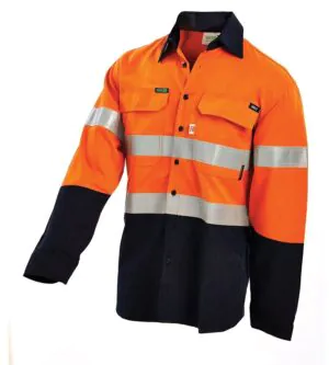Workit HRC2 RipStop FR Shirt Orange Flame Resistant Clothing Apparel