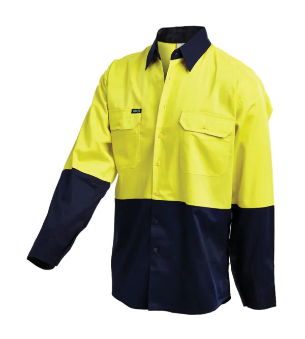 WorkIt Drill Shirt LS HVis