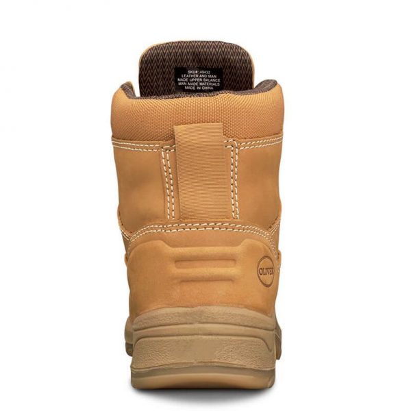 Oliver 49432 Ladies Safety Boot Rear View