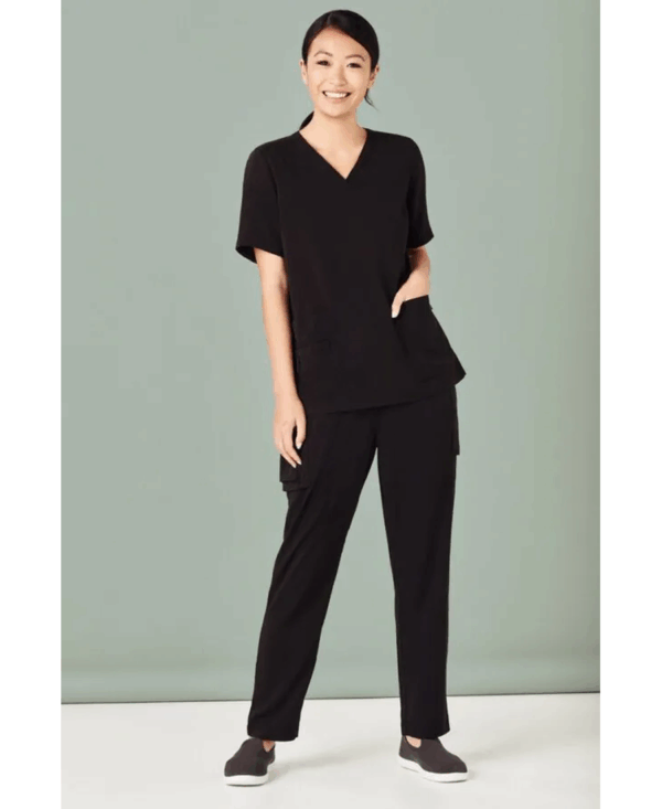 Women's V-Neck Scrub Top - Image 6