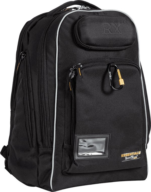 Black Rugged Xtreme Essentials PPE/Laptop Backpack