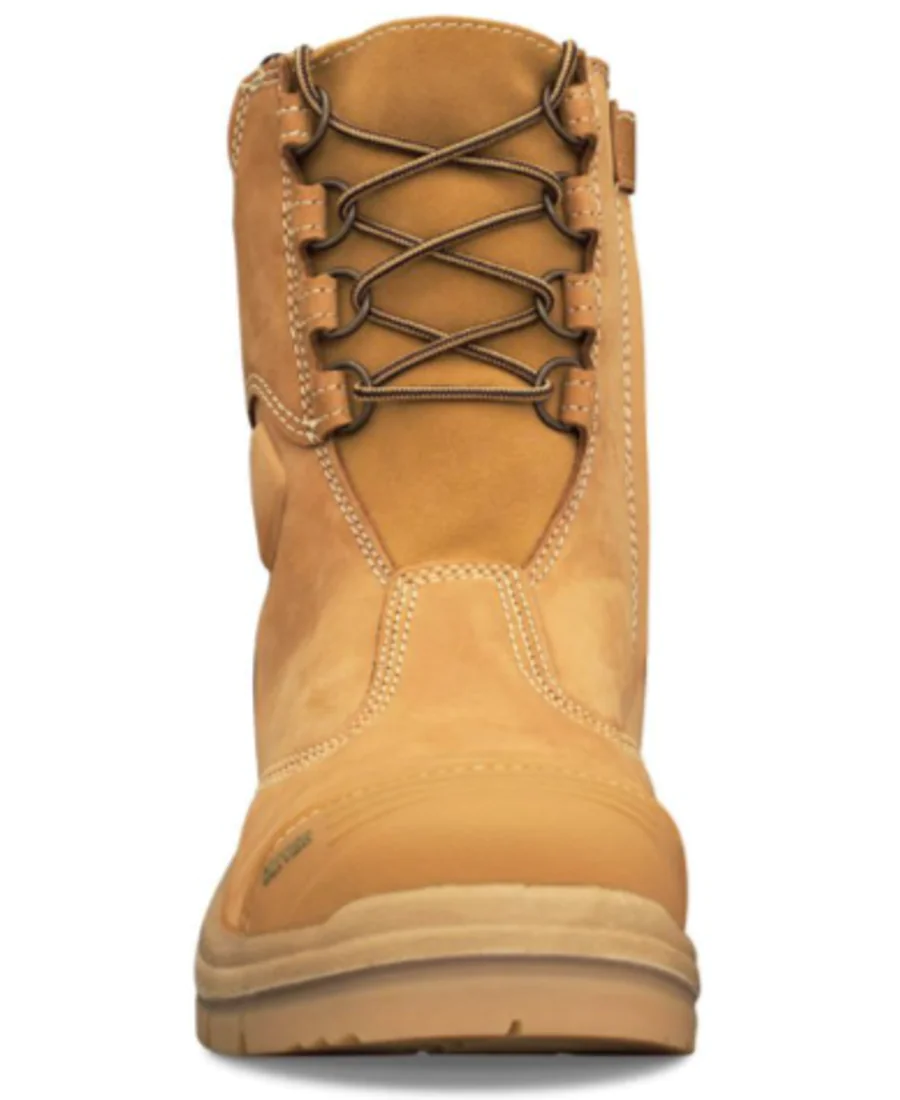 Oliver AT 55385 Zip Side High Leg Safety Boot - Image 3