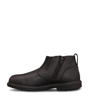 Oliver Zip Side Safety Boot Black