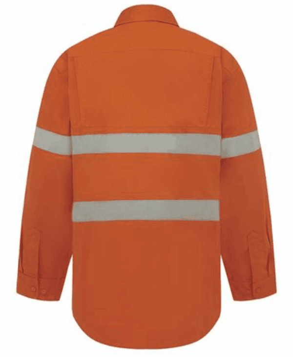 WorkIt 2013 Vent Shirt LS HVis Tape - Image 2