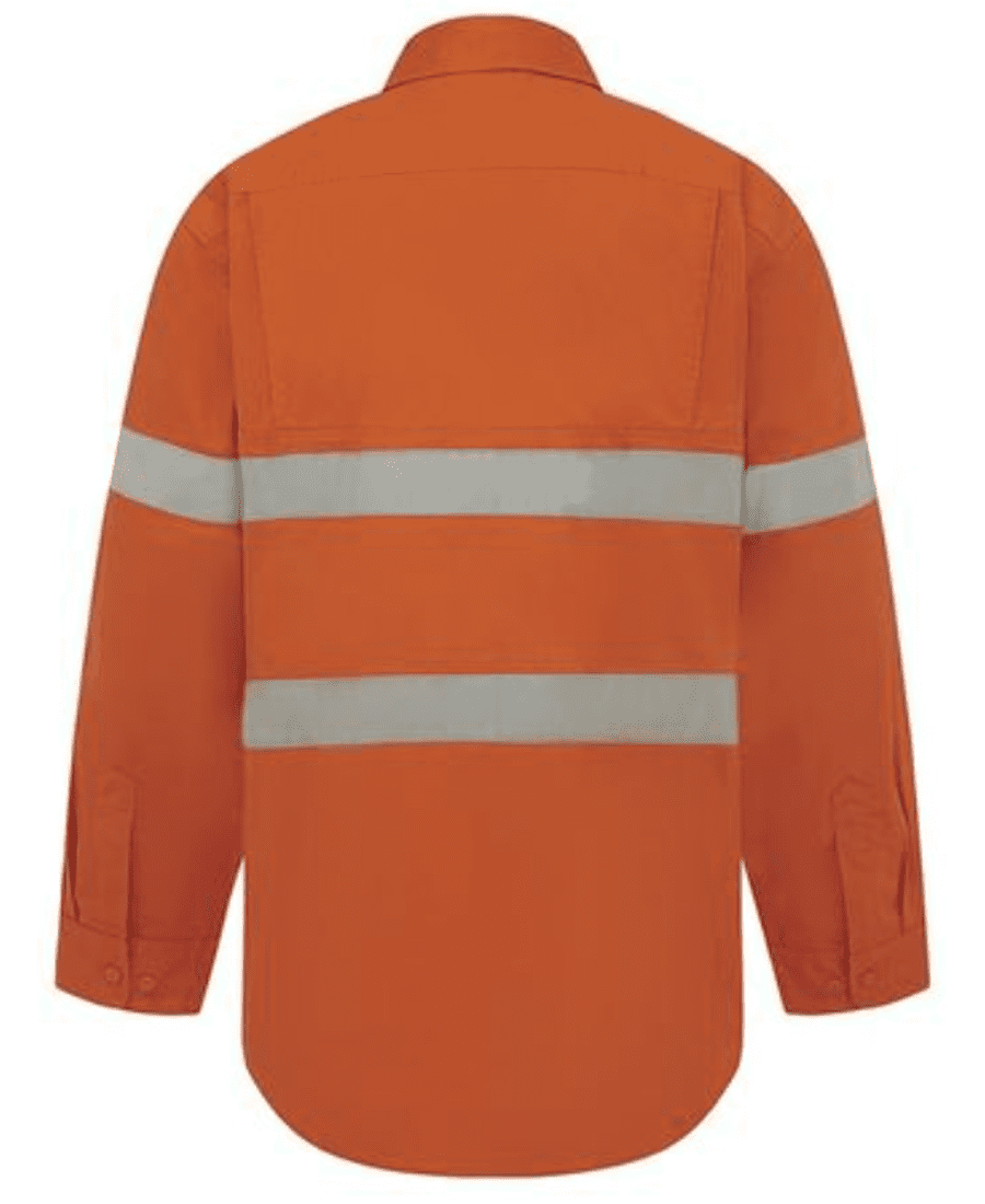 WorkIt 2013 Vent Shirt LS HVis Tape - Image 2
