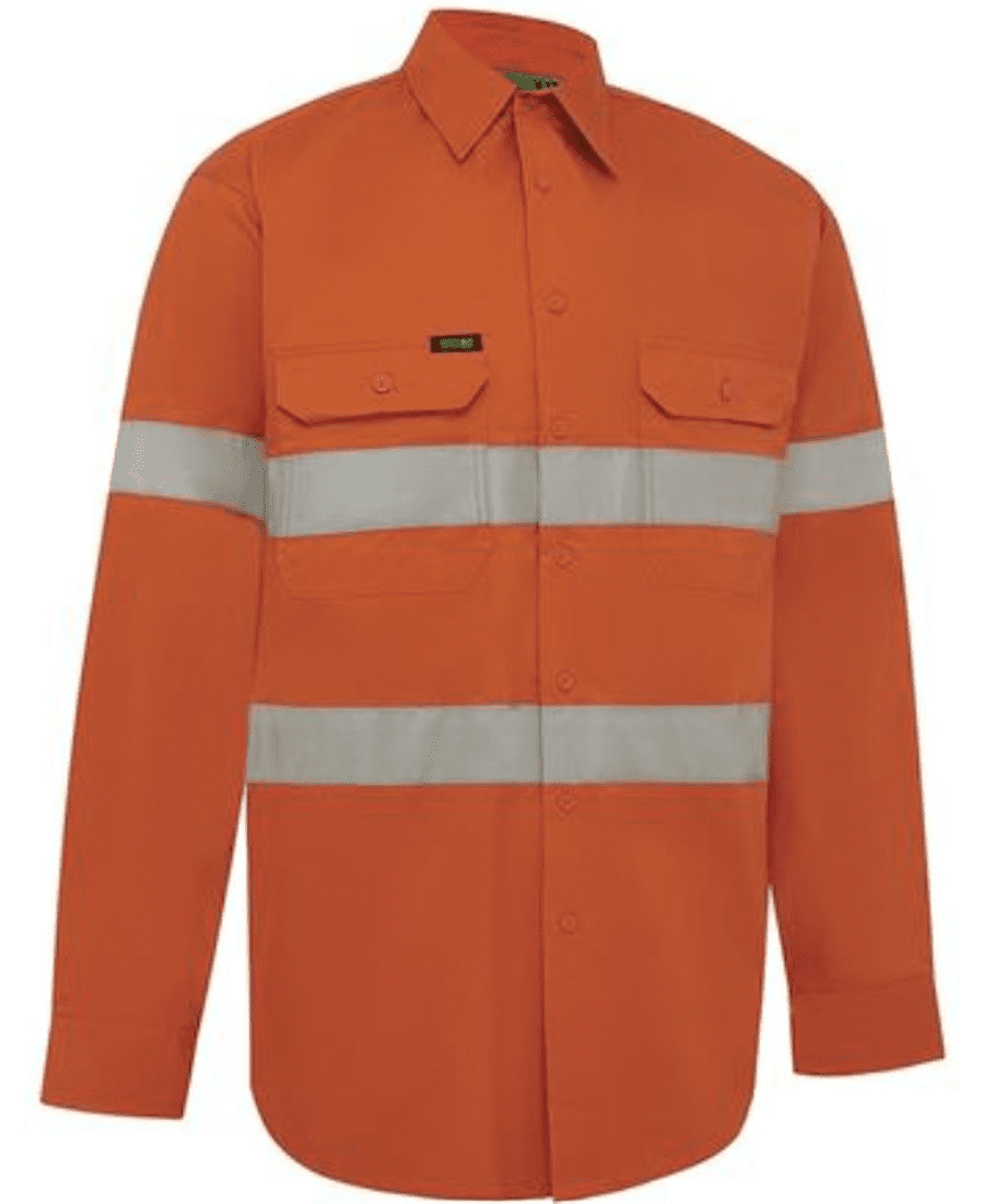 WorkIt 2013 Vent Shirt LS HVis Tape