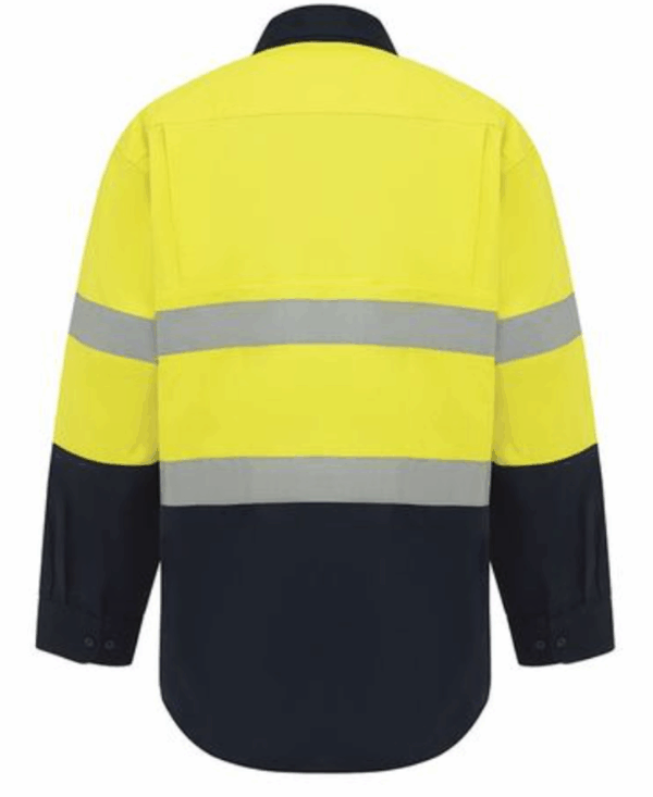 WorkIt 2013 Vent Shirt LS HVis Tape - Image 2