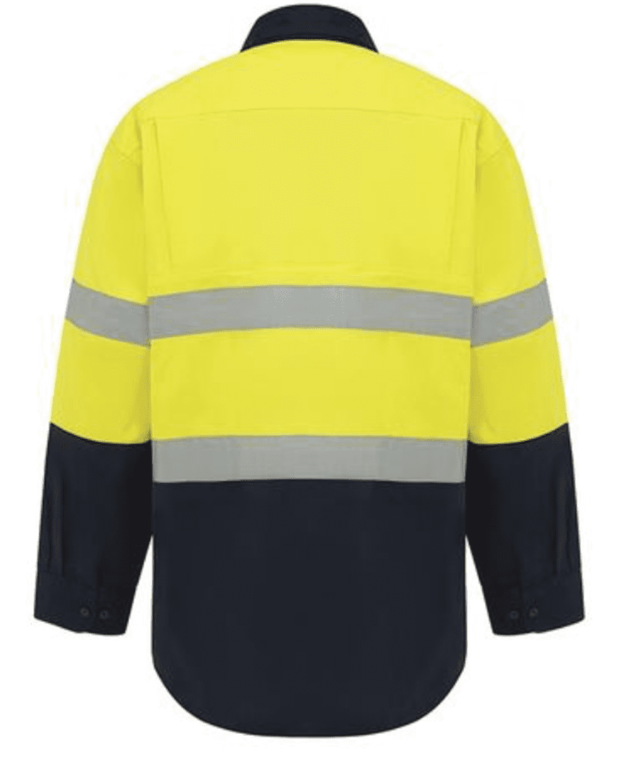 WorkIt 2013 Vent Shirt LS HVis Tape - Image 2