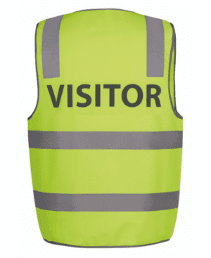 Visitor Safety Vest Taped