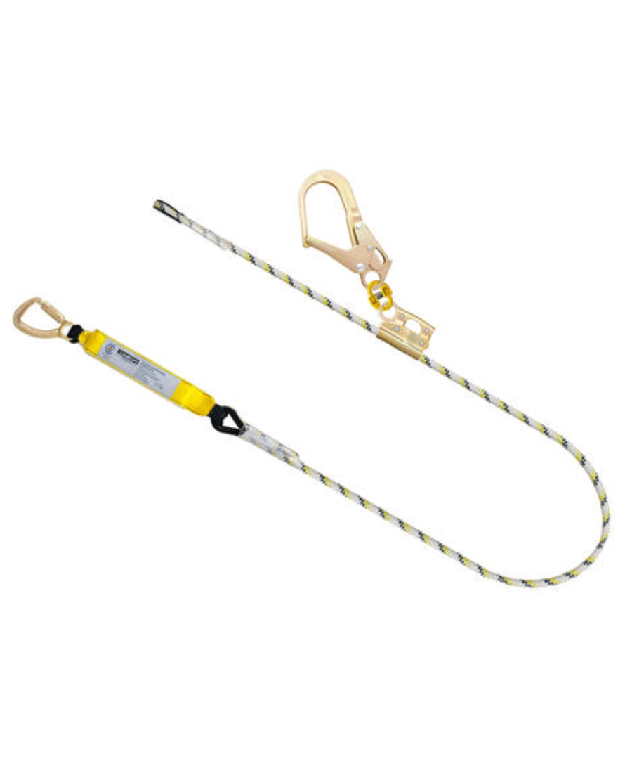 Kernmantle Rope Single Adjust with Snap Hook & Scaffold Hook