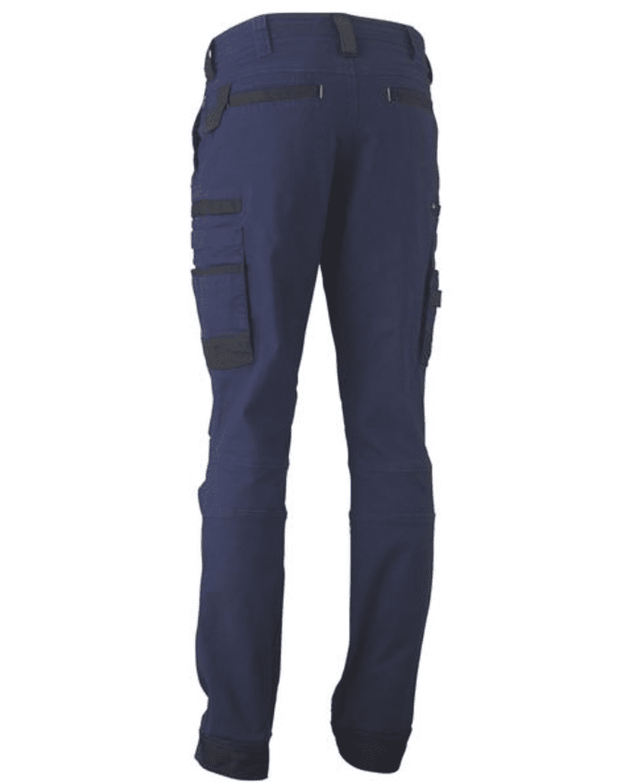 Bisley Stretch Utility Cargo Pants - Navy - Image 2