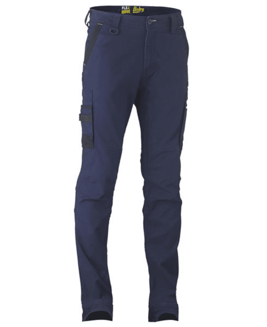 Bisley Stretch Utility Cargo Pants - Navy