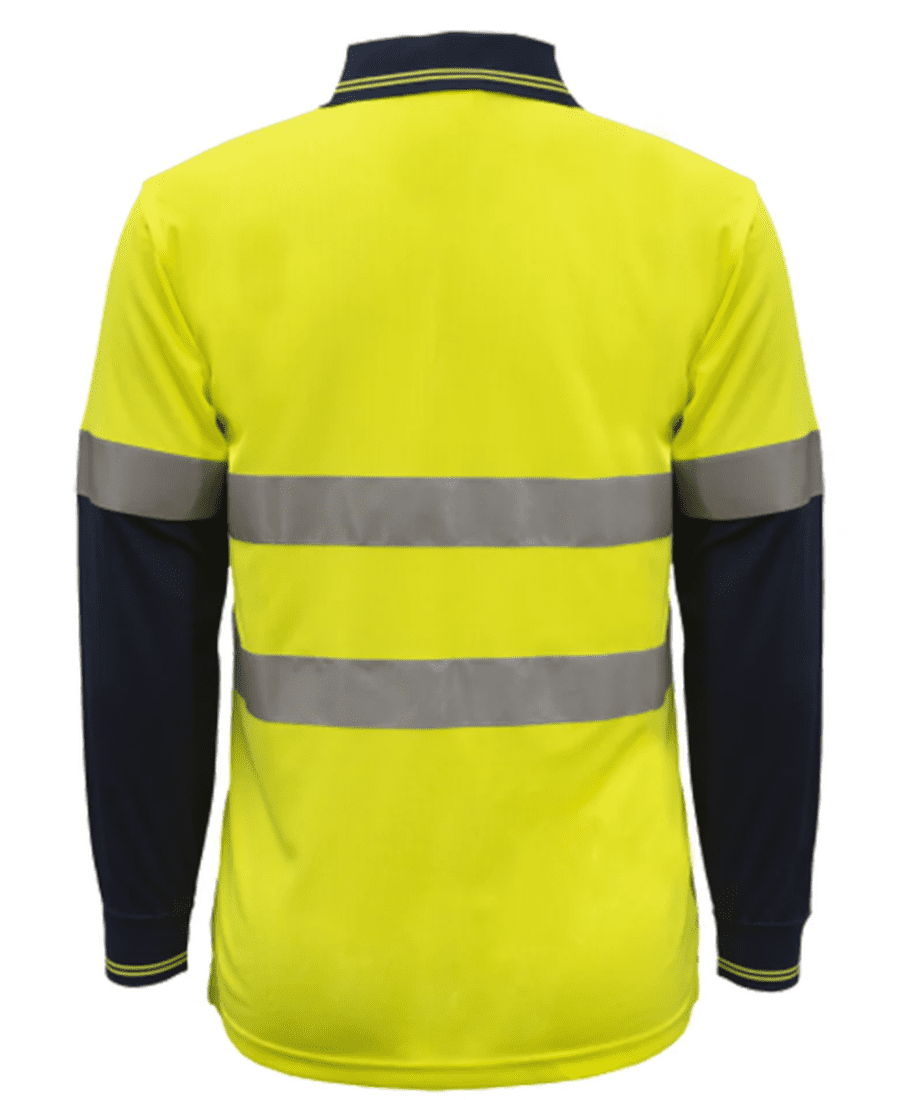 NCC Two Tone Micromesh Taped Polo - Image 2