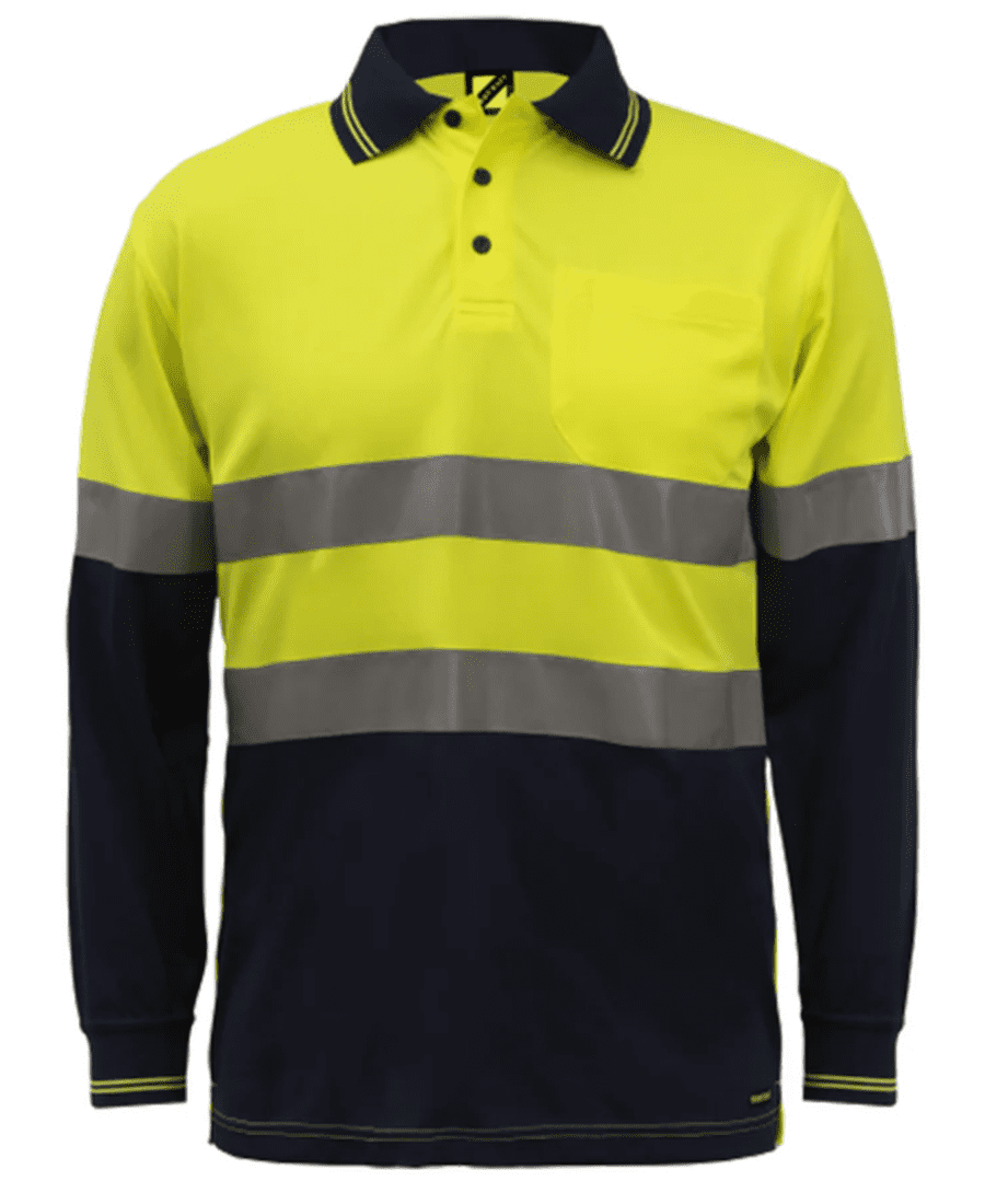 NCC Two Tone Micromesh Taped Polo